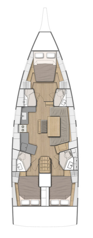 Huur een Bénéteau Oceanis 46.1 in Göcek