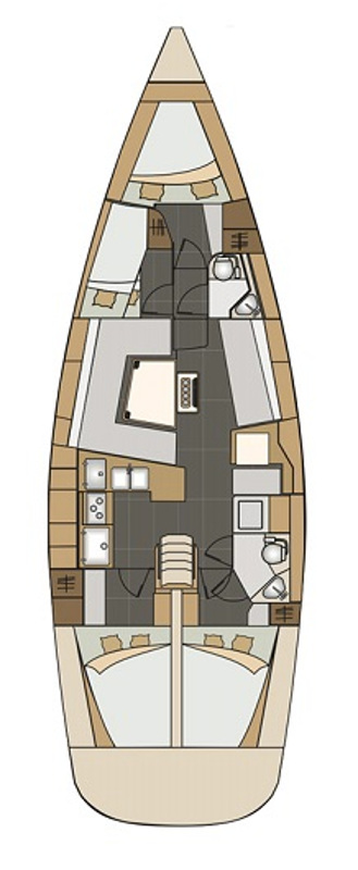Verhuur Zeilboot in Zadar - Elan Impression 45