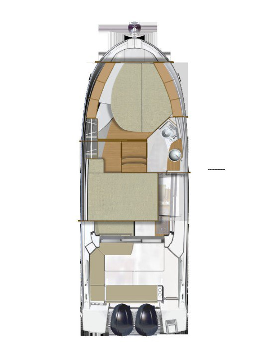 Verhuur Motorboot in Split - Bénéteau Antares 9 OB