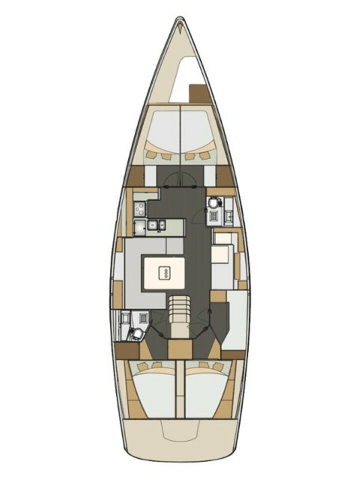 Elan Impression 50 te huur van particulier of professional in Split