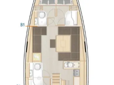 Hanse Hanse 458 te huur van particulier of professional in Seget Donji