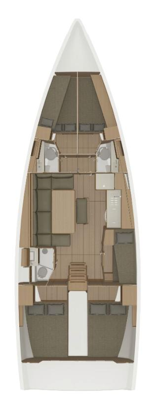 Verhuur Zeilboot Dufour met vaarbewijs
