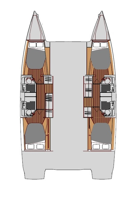 Fountaine Pajot Astrea 42 te huur van particulier of professional in Zadar
