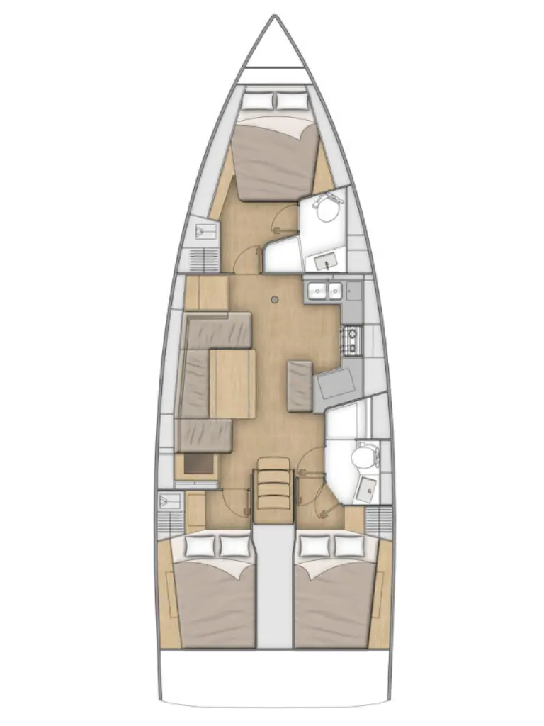 Jachthuur in Zadar - Bénéteau Oceanis 40.1 via SamBoat