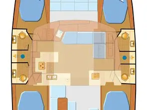 Fountaine Pajot Astrea 42 te huur van particulier of professional in Rogoznica