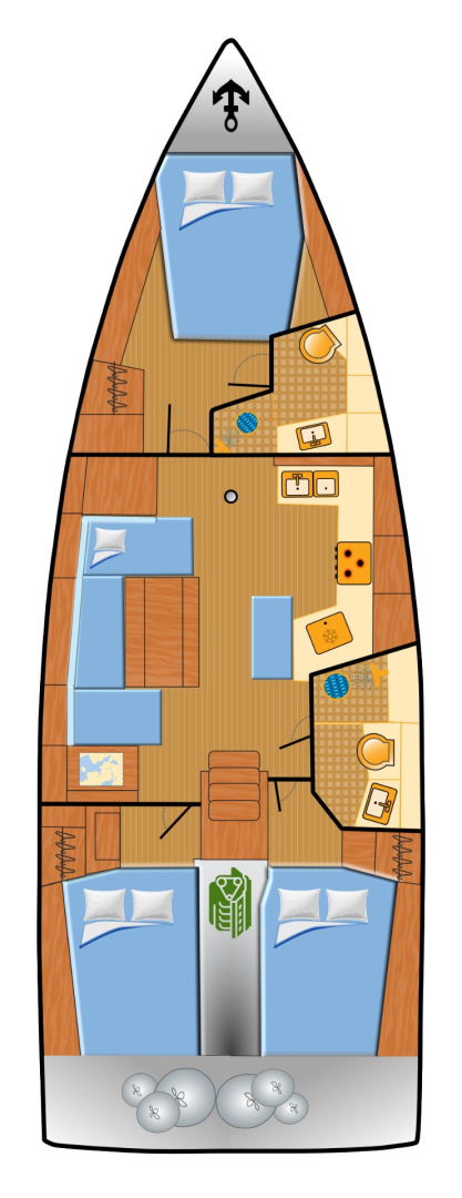 Zeilboot te huur in Rogoznica voor de beste prijs