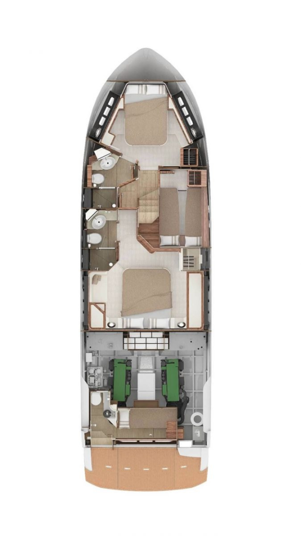 Bootverhuur Podstrana goedkoop Absolute 50 Fly