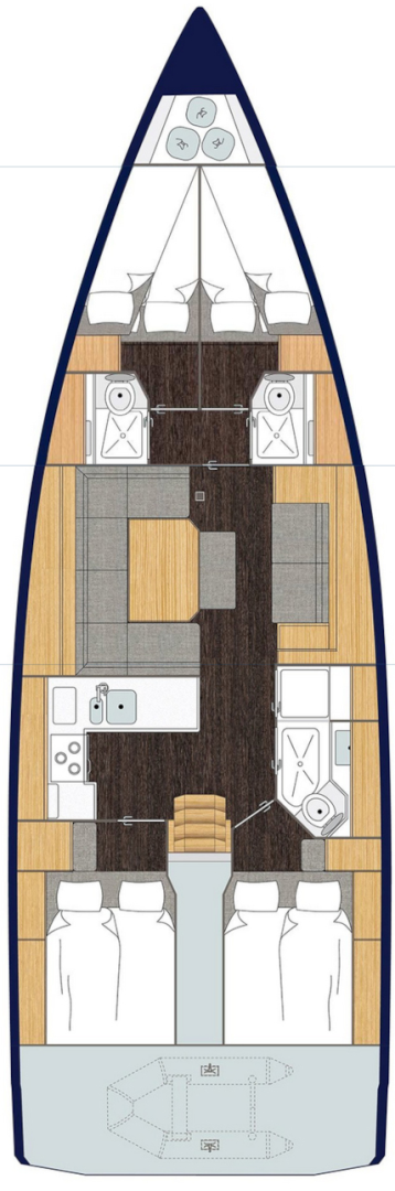 Verhuur Zeilboot in Vrsar - Bavaria Bavaria C45