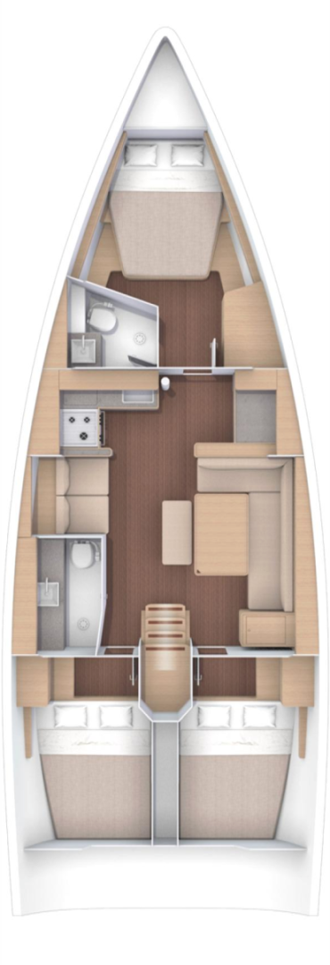 Dufour Dufour 430 te huur van particulier of professional in Šibenik