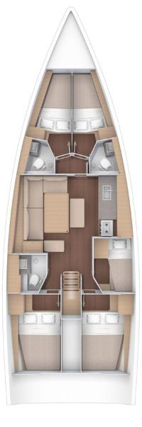 Verhuur Zeilboot Dufour met vaarbewijs