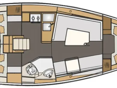 Verhuur Zeilboot in Punat - Elan Impression 35