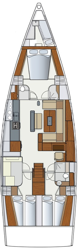 Bootverhuur Hanse Hanse 575 in Trogir via SamBoat
