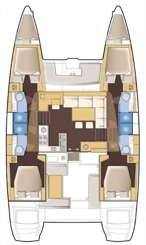 Catamaran te huur in Trogir voor de beste prijs