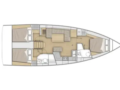 Verhuur Zeilboot Bénéteau met vaarbewijs