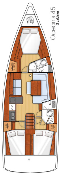 Huur Zeilboot met of zonder schipper Bénéteau in Trogir