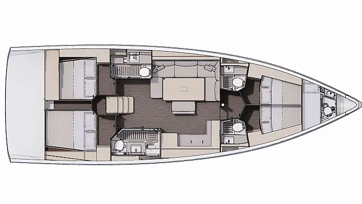 Verhuur Zeilboot Dufour met vaarbewijs