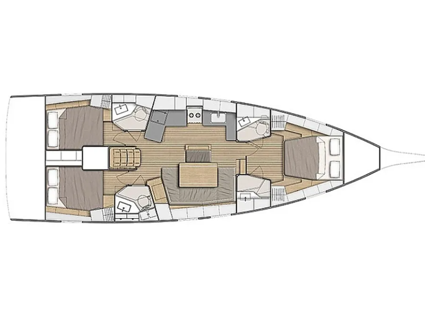 Huur een Bénéteau Oceanis 46.1 in Álimos
