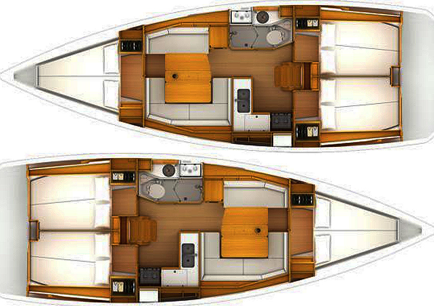 Jeanneau Sun Odyssey 389 te huur van particulier of professional in Gouviá