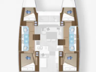 Huur Catamaran met of zonder schipper Lagoon in Fethiye