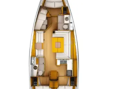 Verhuur Zeilboot in Punat - Jeanneau Sun Odyssey 449