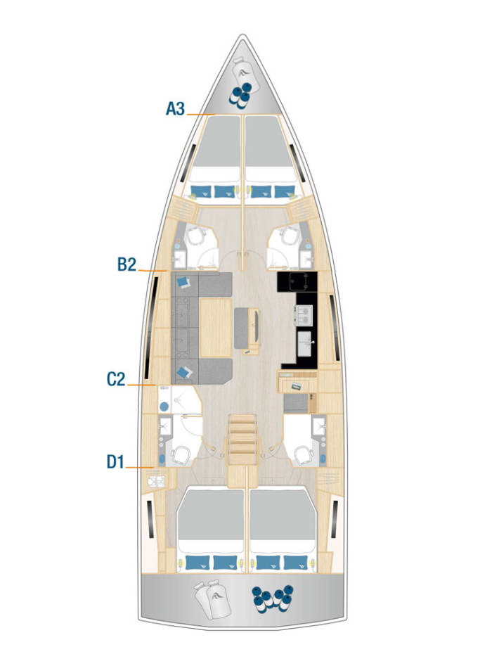 Zeilboot te huur in Pula voor de beste prijs