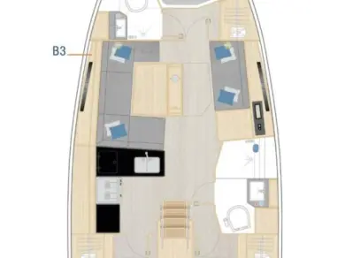 Verhuur Zeilboot Hanse met vaarbewijs