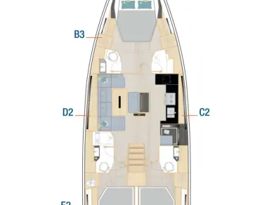 Verhuur Zeilboot Hanse met vaarbewijs
