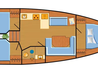 Bootverhuur Palma de Mallorca goedkoop Bavaria C38