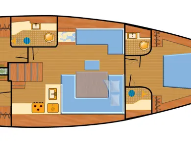 Bootverhuur Palma de Mallorca goedkoop Hanse 458