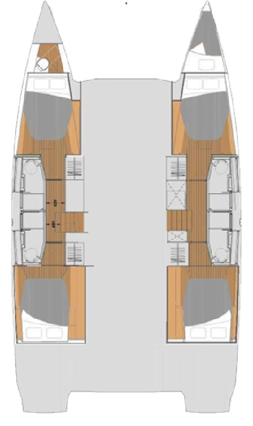 Verhuur Catamaran Fountaine Pajot met vaarbewijs