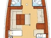 Bénéteau Oceanis 54 te huur van particulier of professional in Álimos