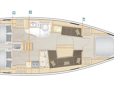 Jachthuur in Fethiye - Hanse Hanse 418 via SamBoat