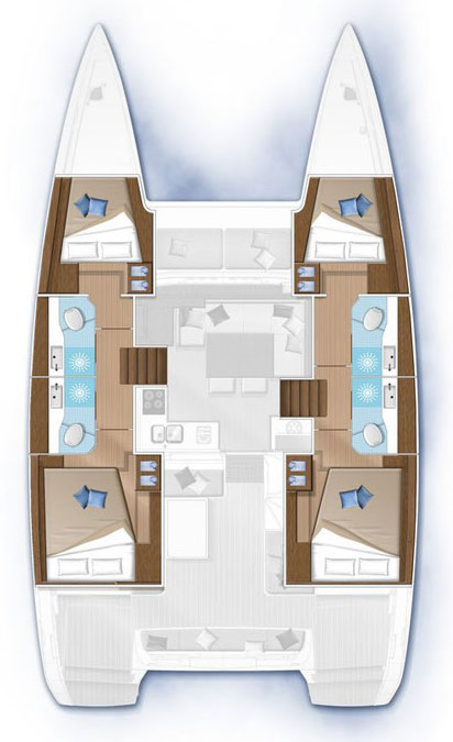 Catamaran te huur in Kaštela voor de beste prijs