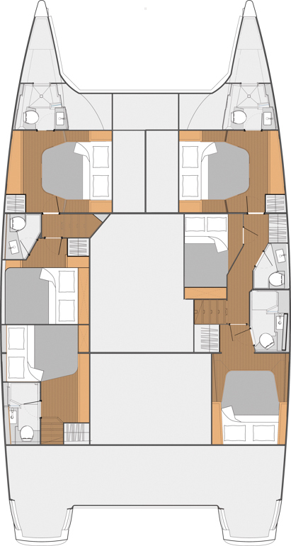 Catamaran te huur in Trogir voor de beste prijs