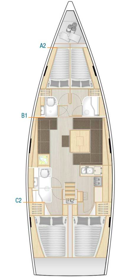 Bootverhuur Hanse Hanse 458 in Šibenik via SamBoat