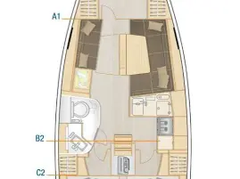 Verhuur Zeilboot in Seget Donji - Hanse Hanse 388