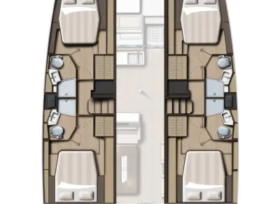 Huur Catamaran met of zonder schipper Bali in Pirovac