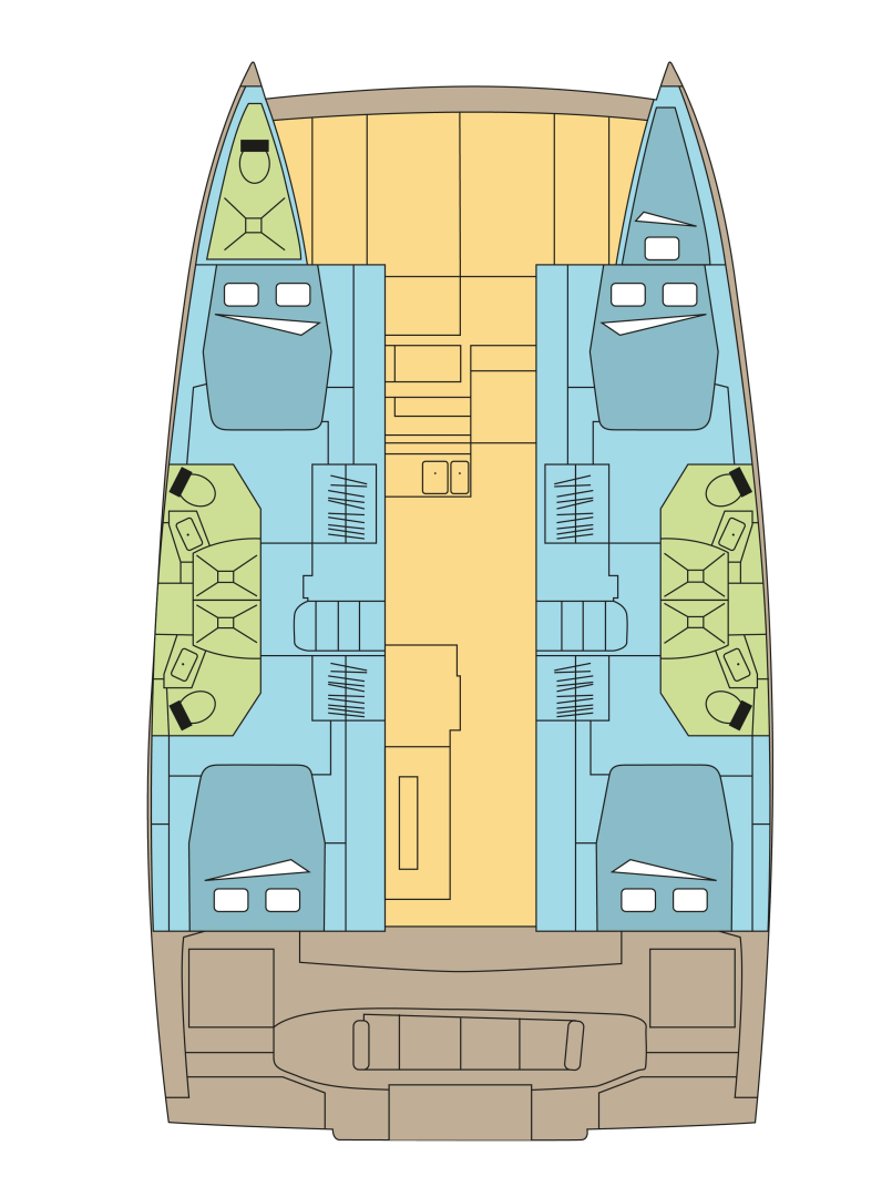 Catamaran te huur in Parham Town voor de beste prijs