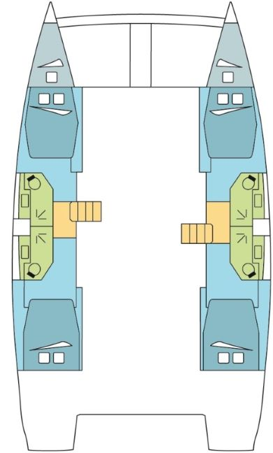 Huur Catamaran met of zonder schipper Bali in Bas du Fort