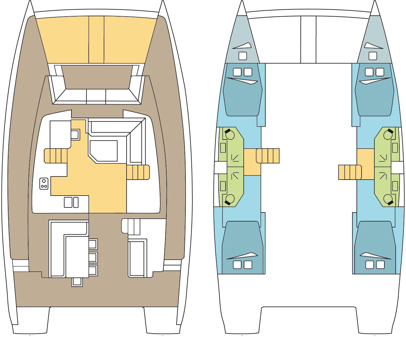 Huur Catamaran met of zonder schipper Bali in Le Marin