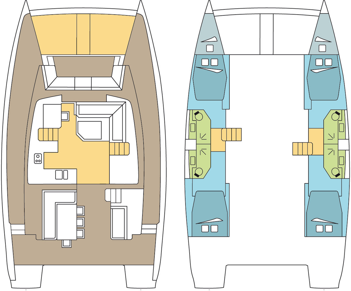 Verhuur Catamaran Bali met vaarbewijs