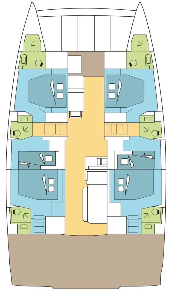 Verhuur Catamaran Bali met vaarbewijs