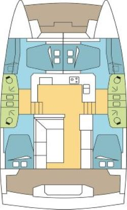 Bootverhuur Furnari goedkoop Bali Catspace Voile