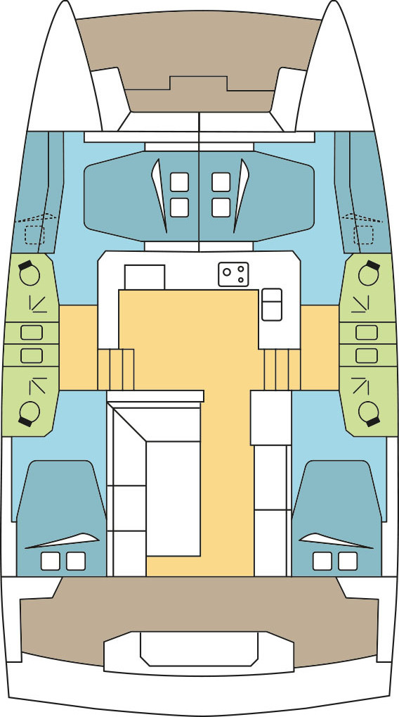 Bootverhuur Komolac goedkoop Bali Catspace Voile