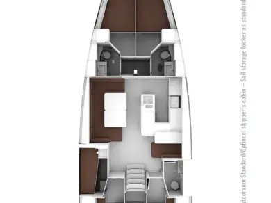 Huur Zeilboot met of zonder schipper Bavaria in Palma de Mallorca