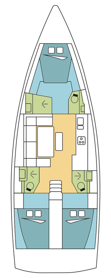 Jachthuur in Zaton - Dufour Dufour 460 Grand Large via SamBoat