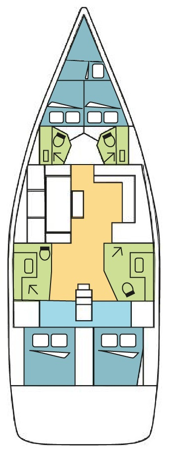 Jachthuur in Furnari - Dufour Dufour 470 via SamBoat