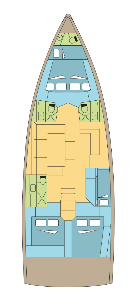 Bootverhuur Lefkáda goedkoop Dufour 470