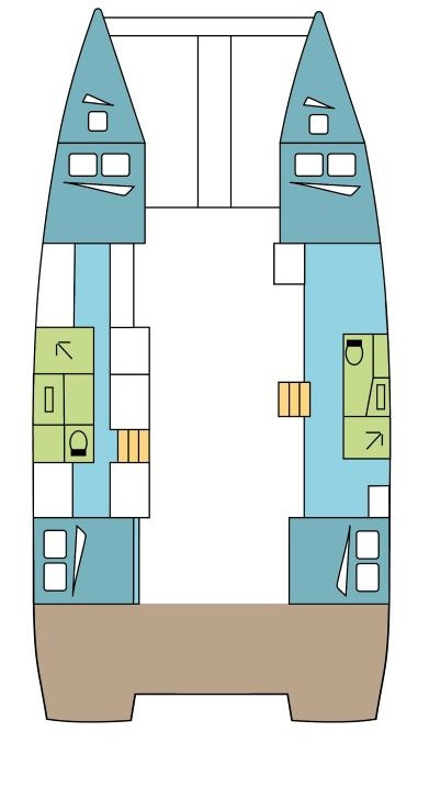 Verhuur Catamaran in Anse Marcel - Excess Excess 11