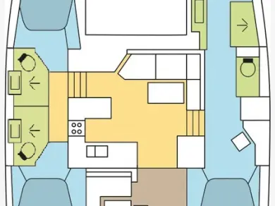 Verhuur Catamaran Fountaine Pajot met vaarbewijs